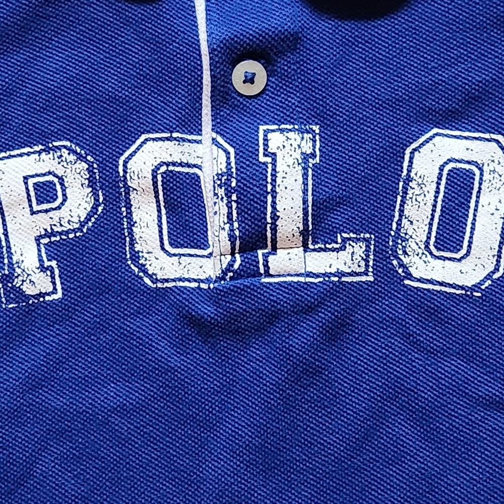 Ralph Lauren Polo shortall Size 9 months Color Royal blue - Picture 2 of 9